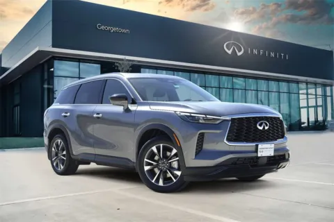 Gray 2025 INFINITI QX60 LUXE for sale in Georgetown, TX