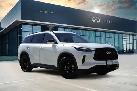 White 2025 INFINITI QX60 LUXE for sale in Georgetown, TX
