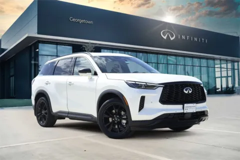 White 2025 INFINITI QX60 LUXE for sale in Georgetown, TX