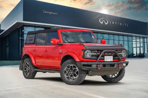 Red 2022 Ford Bronco Outer Banks for sale in Georgetown, TX