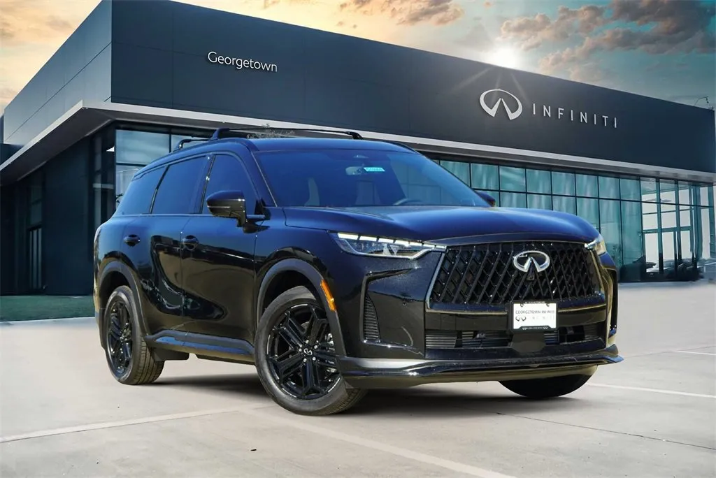 Black 2026 INFINITI QX60 SPORT for sale in Georgetown, TX
