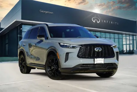 Gray 2025 INFINITI QX60 LUXE for sale in Georgetown, TX