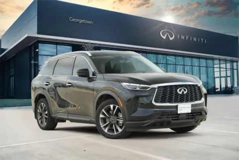 Black 2025 INFINITI QX60 LUXE for sale in Georgetown, TX