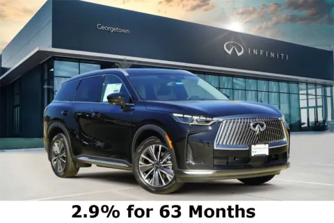 Black 2026 INFINITI QX60 LUXE for sale in Georgetown, TX