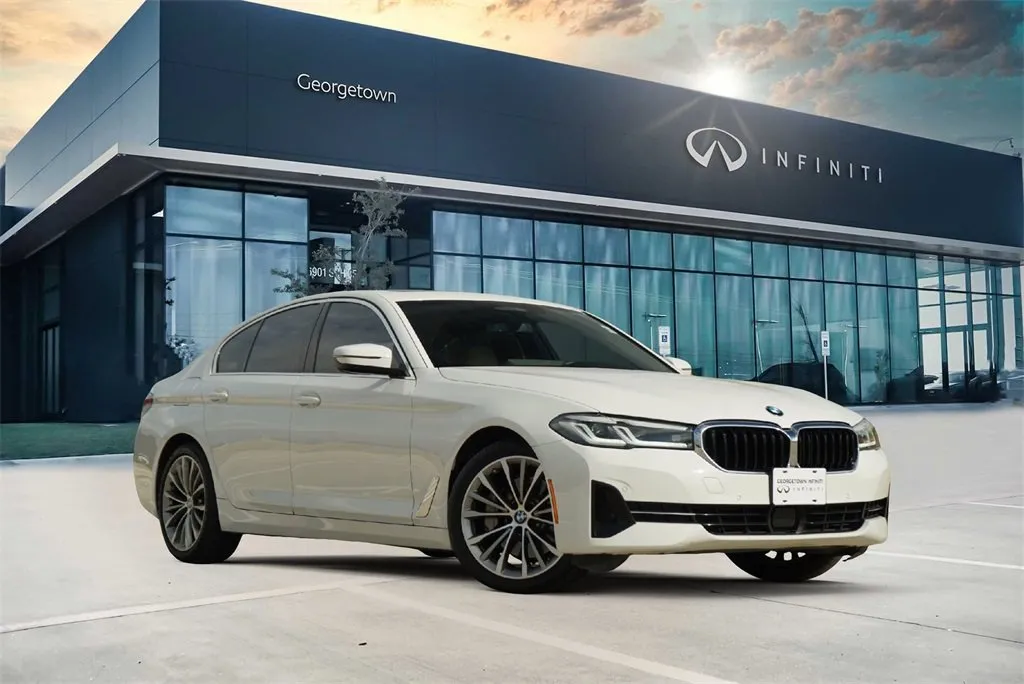 White 2023 BMW 5 Series 530i for sale in Georgetown, TX