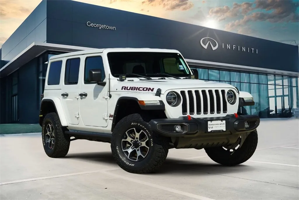 White 2022 Jeep Wrangler Unlimited Rubicon for sale in Georgetown, TX