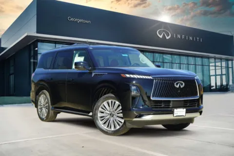 Black 2026 INFINITI QX80 LUXE for sale in Georgetown, TX