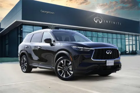 Black 2025 INFINITI QX60 LUXE for sale in Georgetown, TX