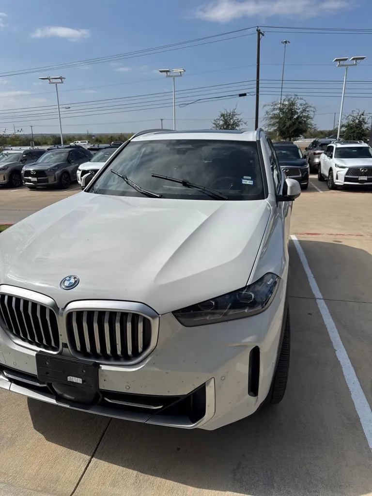 White 2025 BMW X5 xDrive50e for sale in Georgetown, TX