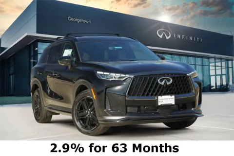 Black 2026 INFINITI QX60 SPORT for sale in Georgetown, TX
