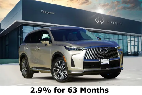 Silver 2026 INFINITI QX60 LUXE for sale in Georgetown, TX