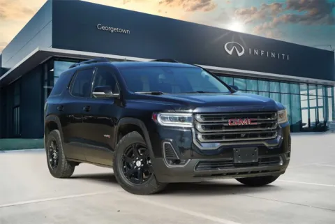Black 2021 GMC Acadia AT4 for sale in Georgetown, TX