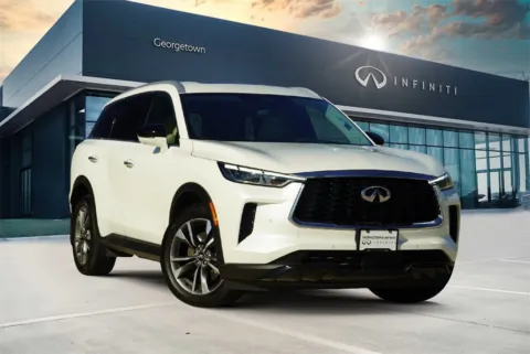 White 2025 INFINITI QX60 LUXE for sale in Georgetown, TX