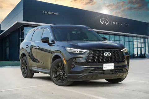 Black 2025 INFINITI QX60 LUXE for sale in Georgetown, TX