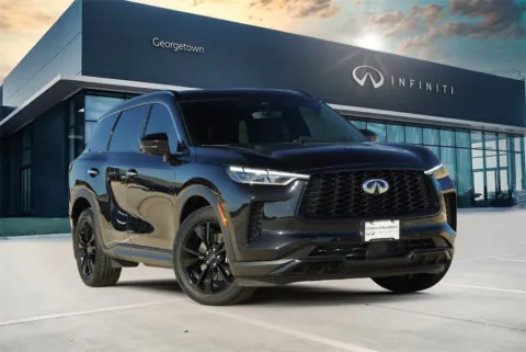 Black 2025 INFINITI QX60 LUXE for sale in Georgetown, TX