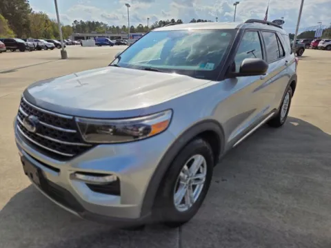 Silver 2020 Ford Explorer XLT for sale in DeRidder, LA