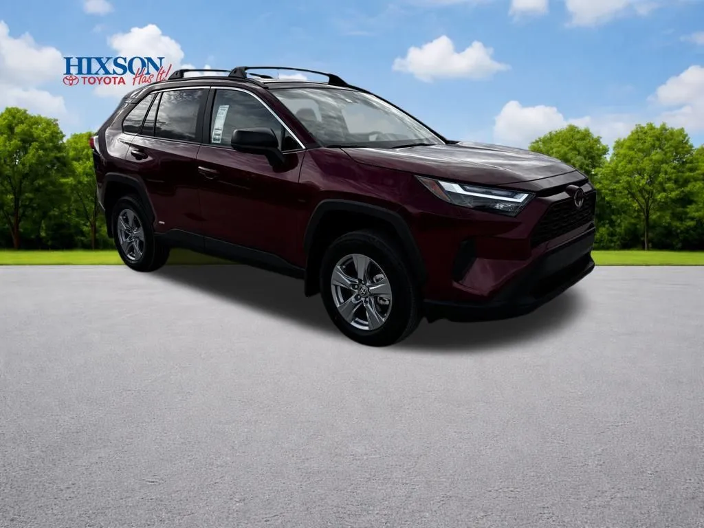 Red 2025 Toyota RAV4 Hybrid LE for sale in DeRidder, LA