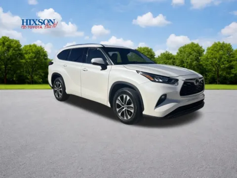 White 2020 Toyota Highlander XLE for sale in DeRidder, LA