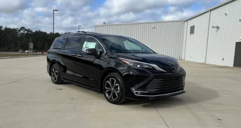 Black 2026 Toyota Sienna Platinum for sale in DeRidder, LA