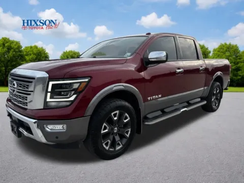 Another view of 2021 Nissan Titan Platinum Reserve for sale in DeRidder, LA at Hixson Toyota