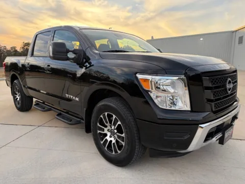 Black 2024 Nissan Titan SV for sale in DeRidder, LA