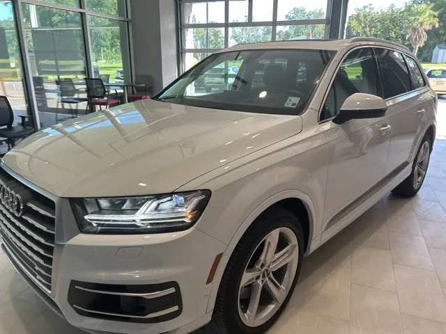 White 2019 Audi Q7 55 Prestige for sale in DeRidder, LA