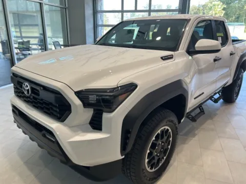 White 2025 Toyota Tacoma Hybrid TRD Off Road for sale in DeRidder, LA