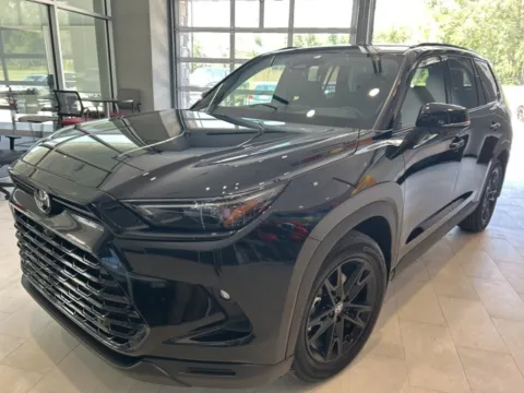 Black 2025 Toyota Grand Highlander Hybrid XLE for sale in DeRidder, LA