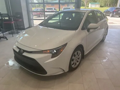 White 2025 Toyota Corolla LE for sale in DeRidder, LA