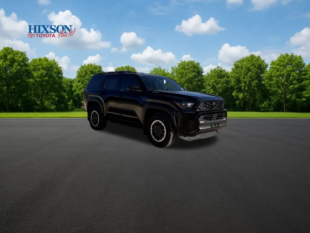 Black 2025 Toyota 4Runner i-FORCE MAX Hybrid TRD Off Road for sale in DeRidder, LA