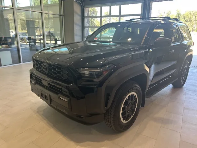 Black 2025 Toyota 4Runner i-FORCE MAX Hybrid TRD Off Road for sale in DeRidder, LA