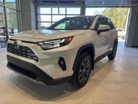 White 2025 Toyota RAV4 Hybrid Limited for sale in DeRidder, LA