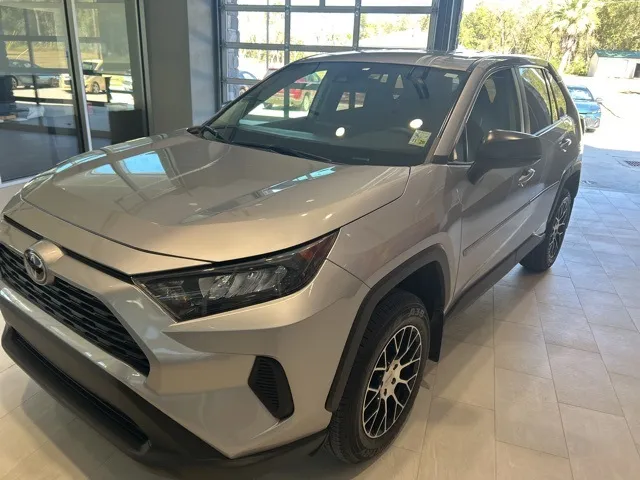 Silver 2022 Toyota RAV4 LE for sale in DeRidder, LA