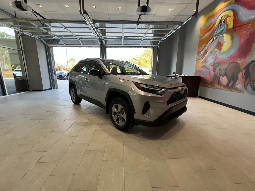 Silver 2025 Toyota RAV4 Hybrid LE for sale in DeRidder, LA