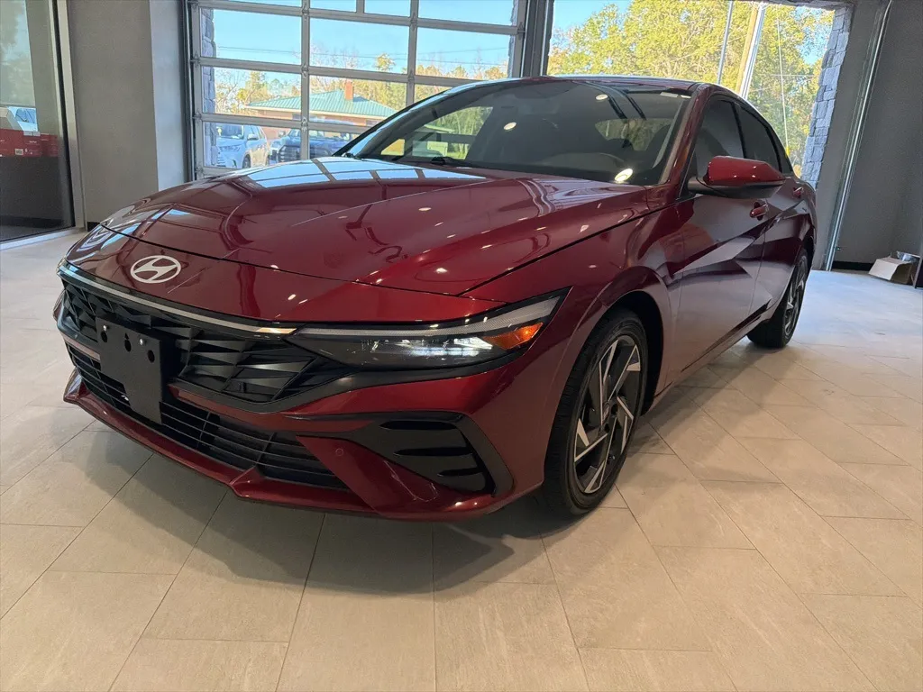 Red 2024 Hyundai Elantra Hybrid Limited for sale in DeRidder, LA