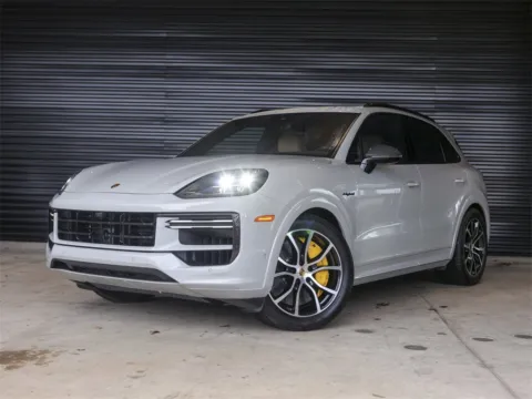 Gray 2024 Porsche Cayenne E-Hybrid Turbo for sale in Austin, TX