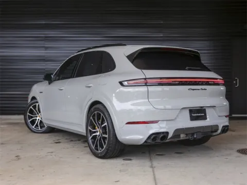 Another view of 2024 Porsche Cayenne E-Hybrid Turbo for sale in Austin, TX at Porsche South Austin