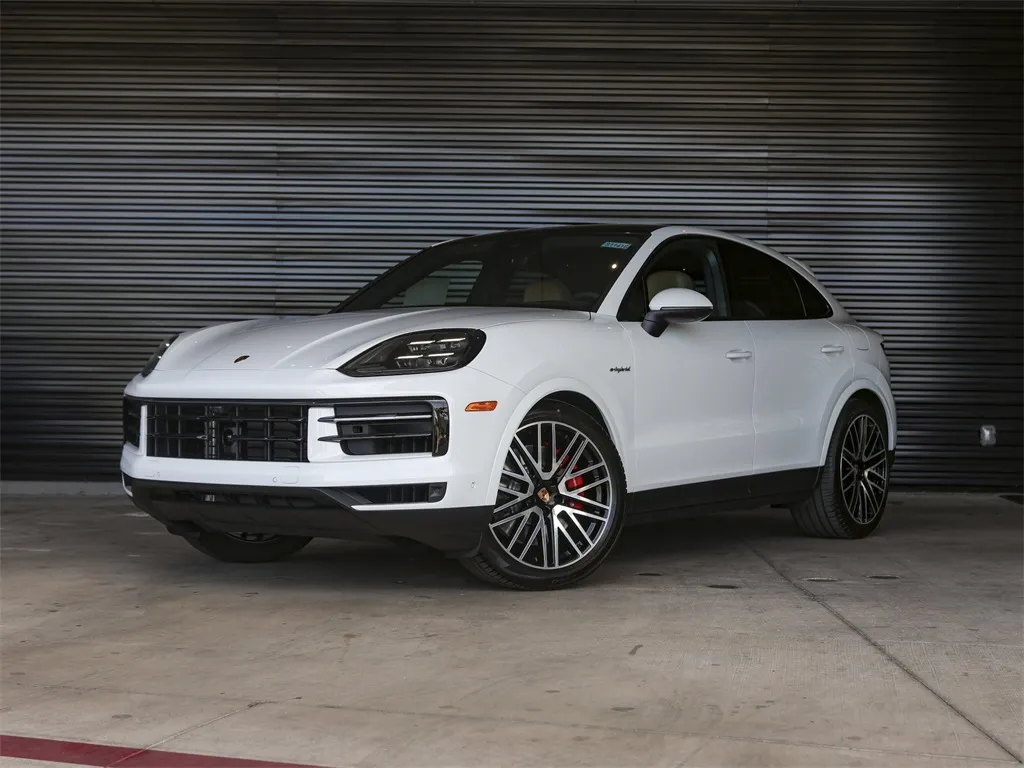 White 2026 Porsche Cayenne E-Hybrid Coupe S E-Hybrid Coupe for sale in Austin, TX