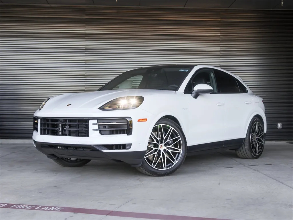 White 2026 Porsche Cayenne E-Hybrid Coupe for sale in Austin, TX