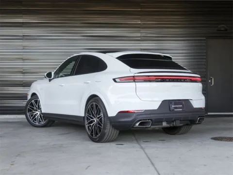 Another view of 2026 Porsche Cayenne E-Hybrid Coupe for sale in Austin, TX at Porsche South Austin