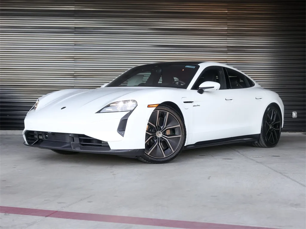 White 2026 Porsche Taycan Turbo S for sale in Austin, TX
