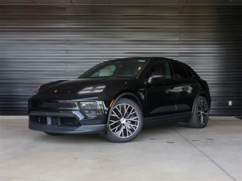 Black 2025 Porsche Macan Electric 4 for sale in Austin, TX