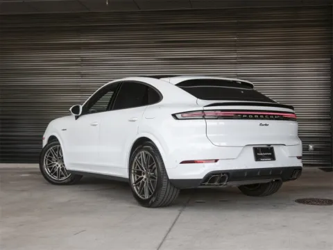 Another view of 2026 Porsche Cayenne E-Hybrid Coupe Turbo E-Hybrid Coupe for sale in Austin, TX at Porsche South Austin