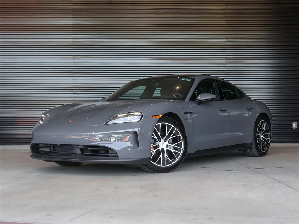 Gray 2025 Porsche Taycan 4 for sale in Austin, TX