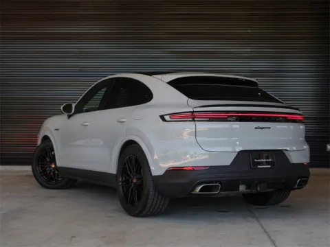 Another view of 2025 Porsche Cayenne E-Hybrid Coupe for sale in Austin, TX at Porsche South Austin
