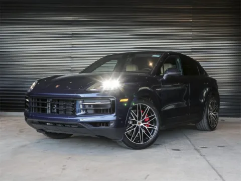 Black 2026 Porsche Cayenne E-Hybrid Coupe S E-Hybrid Coupe for sale in Austin, TX