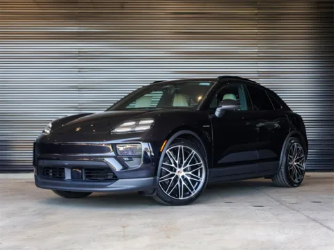 Black 2025 Porsche Macan Electric 4 for sale in Austin, TX