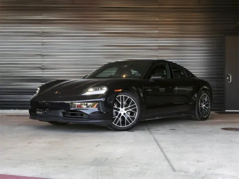 Black 2025 Porsche Taycan for sale in Austin, TX