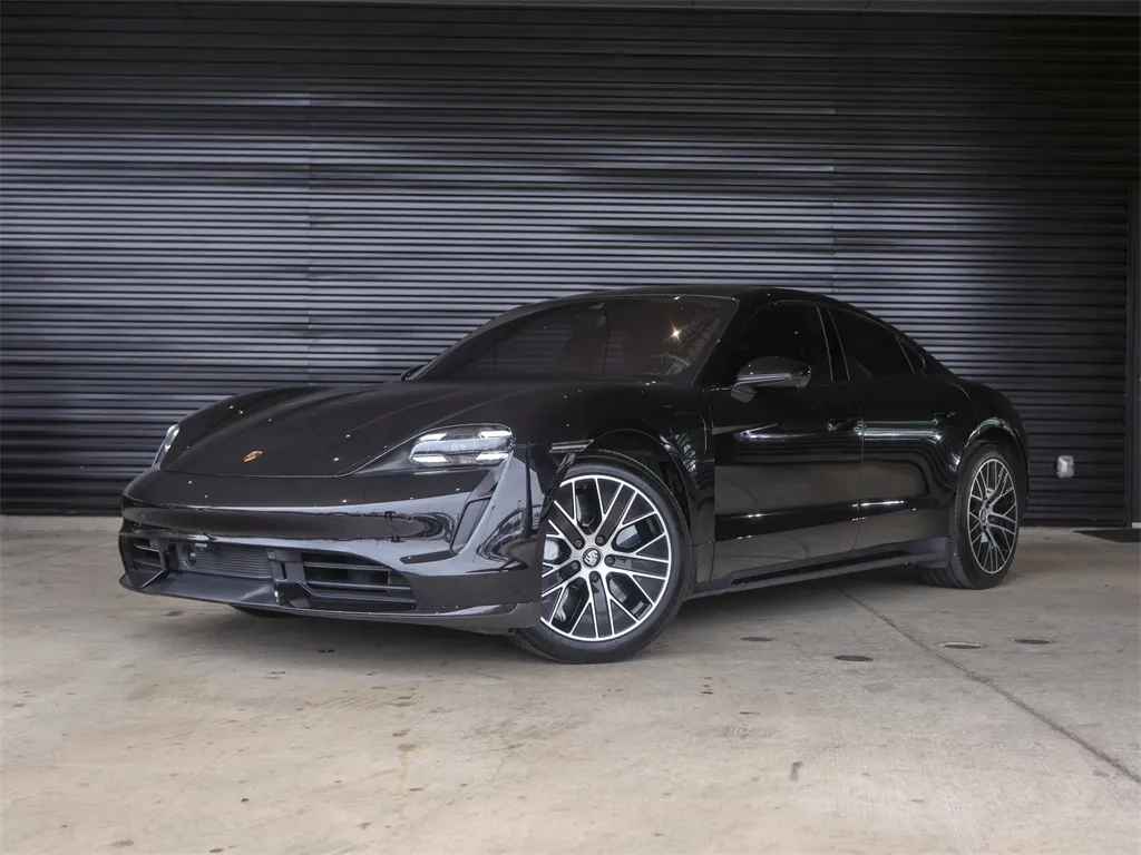 Black 2020 Porsche Taycan Turbo for sale in Austin, TX