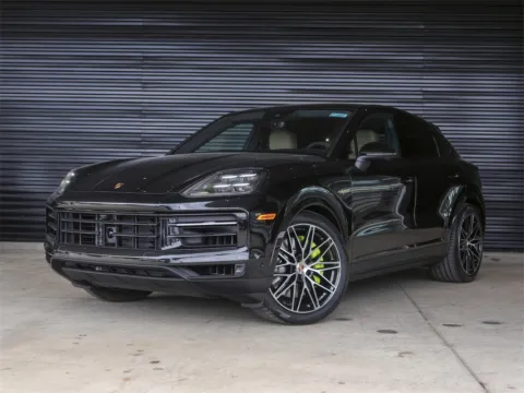 Black 2026 Porsche Cayenne E-Hybrid Coupe for sale in Austin, TX